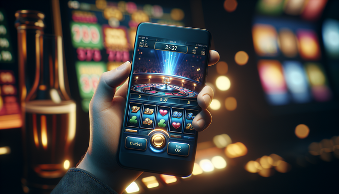 Cinematic cover image featuring a smartphone showing XO199's slot screen with a prominent gold button.