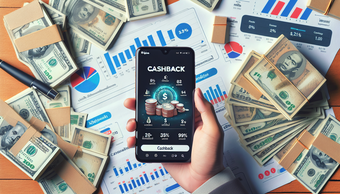 Promotional covers for a Thai cashback review featuring a smartphone, money, and comparison graphics.